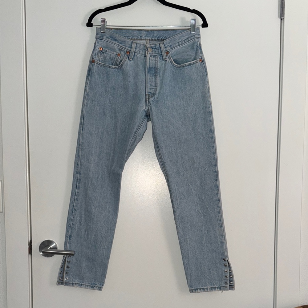 Levi's Light Blue Women's Straight Jeans